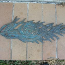 GRANDE PALME BRONZE  UNION FEDERALE DES VICTIMES GUERRE