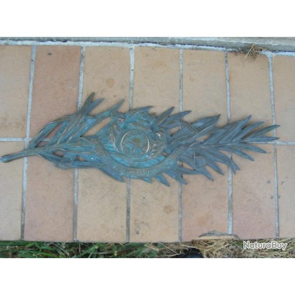 GRANDE PALME BRONZE  UNION FEDERALE DES VICTIMES GUERRE
