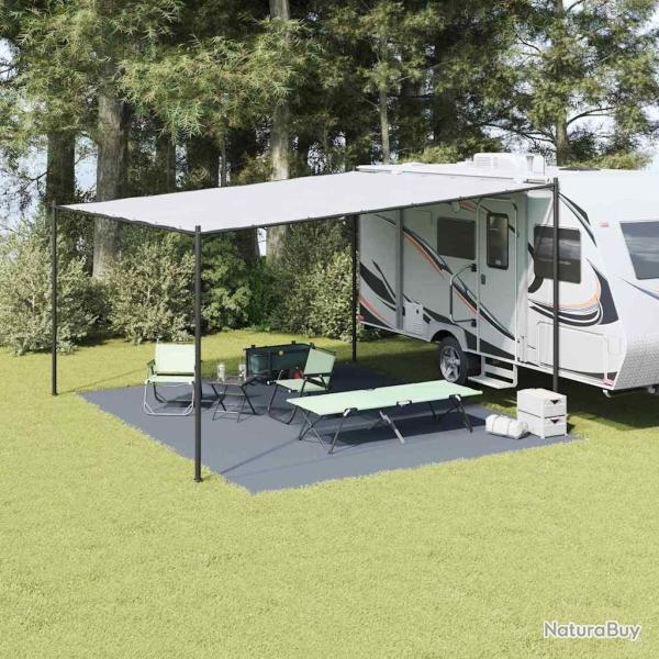 Tapis de tente Bleu et gris 500 x 400 cm Poly�thyl�ne