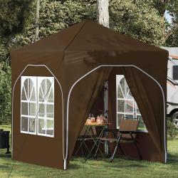 Tente de f&ecirc;te pop-up 192 x 192 x 245 cm Taupe