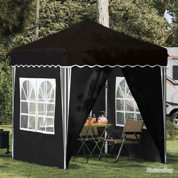 Tente de f�te pop-up 195 x 195 x 245 cm Noir Tissu Oxford