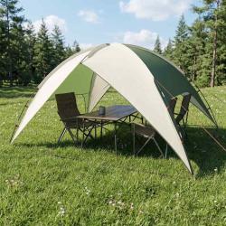 Tente de camping avec un abri imperm&eacute;able D&ocirc;me Vert