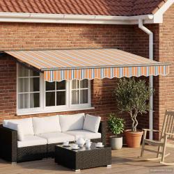 Auvent r&eacute;tractable &eacute;lectrique 3 x 2,5 m