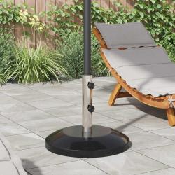 Base de parasol pour poteau de 40 &agrave; 50 mm 26.75 kg Noir
