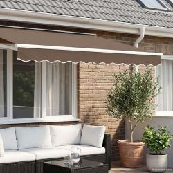Remplacement de lambrequin Taupe 4 m Polyester