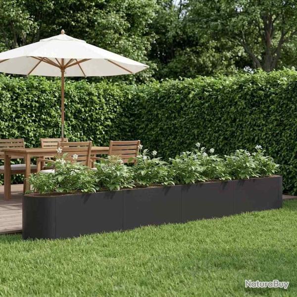 Jardin sur�lev� Noir 360 x 40 x 40 cm