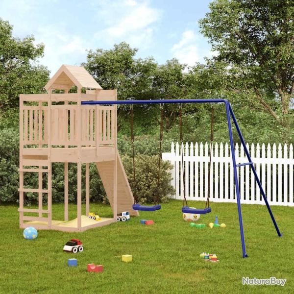Aire de jeux d'ext�rieur bois de pin massif