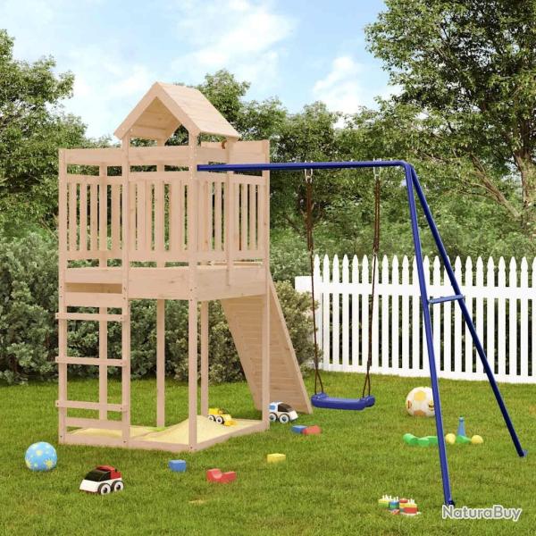 Aire de jeux d'ext�rieur bois de pin massif