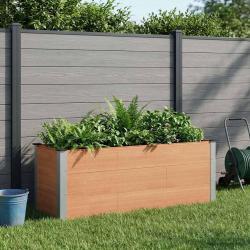 Jardini&egrave;re sur&eacute;lev&eacute;e Marron 150 x 50 x 54 cm