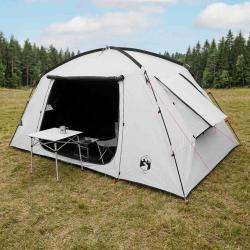 Tente Cabane Blanc Occultant 400 x 210 x 180 cm Polyester