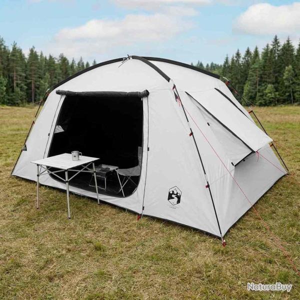 Tente Cabane Blanc Occultant 400 x 210 x 180 cm Polyester