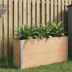 Jardini&egrave;re sur&eacute;lev&eacute;e Marron 150 x 30 x 72 cm