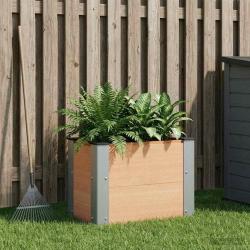 Jardini&egrave;re sur&eacute;lev&eacute;e Marron 50 x 30 x 36 cm