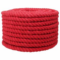 Corde Rouge 2 x 2 x 2500 cm Coton