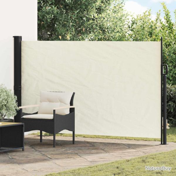 Store lat�ral r�tractable Cr�me 300 x 170 cm Polyester