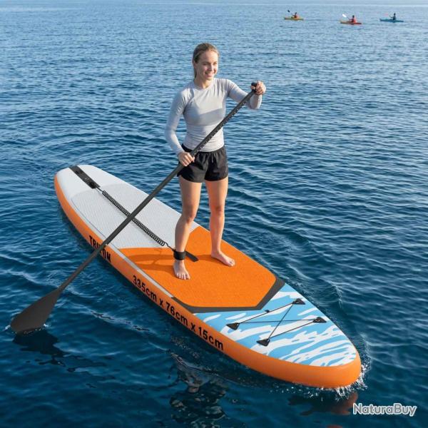 Planche � pagaie gonflable TRITON 335 x 76 x 15 cm Bleu pour