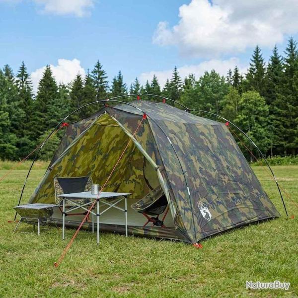 Tente tunnel Camouflage 4 personnes