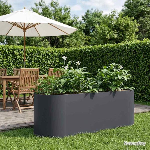 Jardin sur�lev� Anthracite 120 x 40 x 40 cm