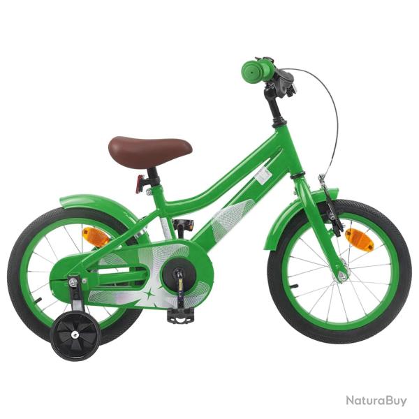 V�lo pour Enfants 16 Pouces pour 4-6 ans Vert
