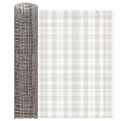 &Eacute;cran en maille 60 x 200 cm 3 Mesh Acier Inoxydable 201 Argent&eacute;