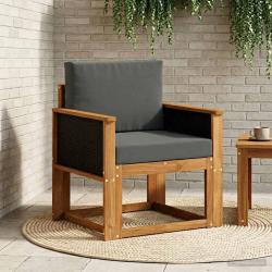Sofa de milieu ext&eacute;rieur Bois d'Acacia Massif Naturel