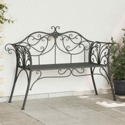 Banc de jardin 2-Nombre de places 130 x 47 x 90 cm Acier