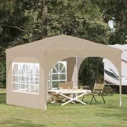 Tente de f&ecirc;te pop-up 290 x 290 x 245 cm Cr&egrave;me
