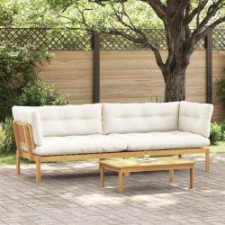 Unit&eacute; du canap&eacute; en palette de jardin 2 Pi&egrave;ce