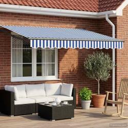 Auvent r&eacute;tractable &eacute;lectrique 3,5 x 2,5 m
