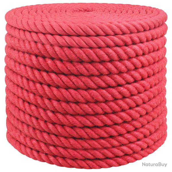 Corde en Jute Rouge Jute 100% Tossa