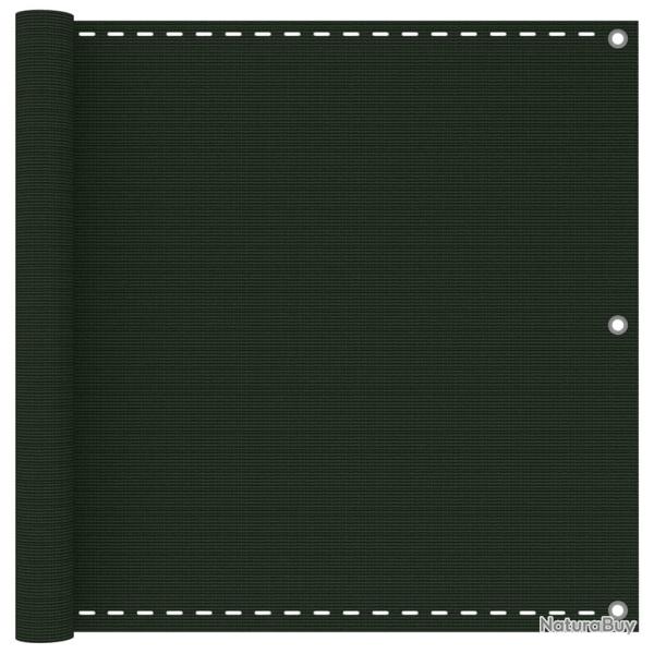 �cran de balcon Vert fonc� 90x600 cm PEHD