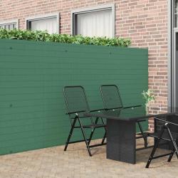 Cl&ocirc;ture de jardin double face verte 1,8 x 3 m PVC
