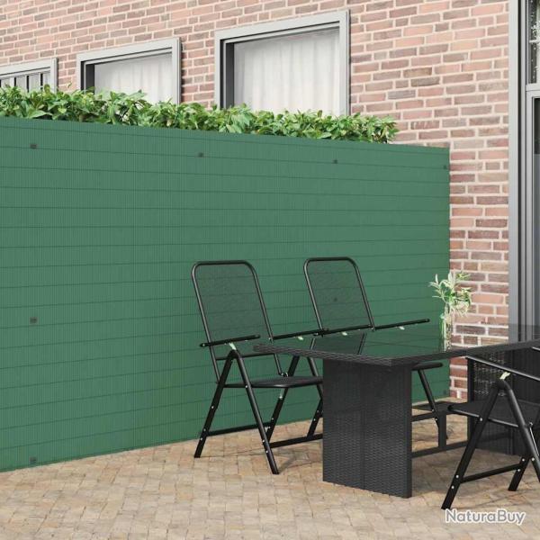 Cl�ture de jardin double face verte 1,8 x 3 m PVC