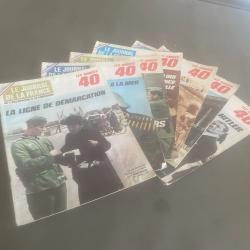 un lot de 7 num&eacute;ros "le journal de la france"  les ann&eacute;es 40  (ma r&eacute;f : 9 / 2 &sect;)