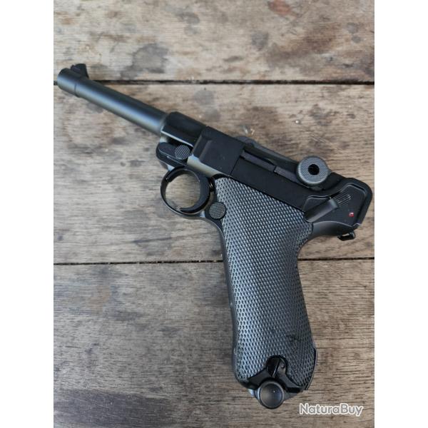 Luger p08 airsoft gaz blowback