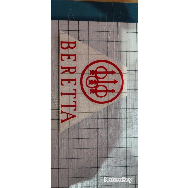 Stickers Beretta rouge
