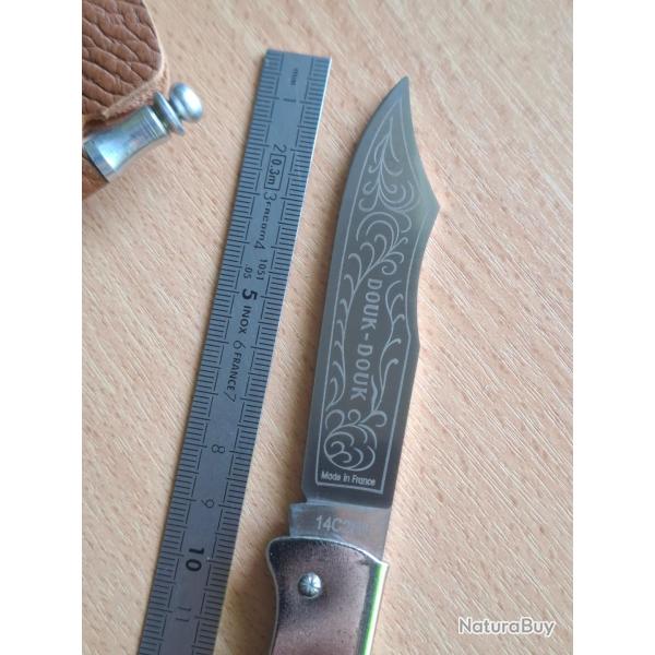 Douk Douk 14C28N gaine cuir et fusil de poche