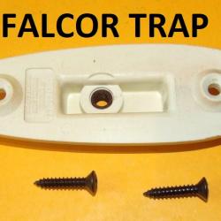 plaque + 2 vis crosse fusil FALCOR TRAP MANUFRANCE - VENDU PAR JEPERCUTE (SW559)