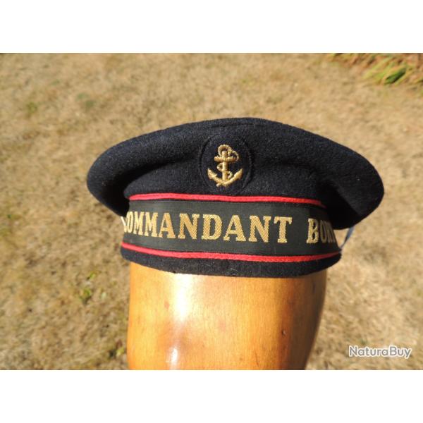 BACHI MATELOT MARINE NATIONALE   / COMMANDANT BORY  / IDEM 39-45 INDOCHINE ALGERIE