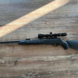 Carabine air comprim&eacute; 4,5 mm GAMO BIG CAT CF-S 19,9J + lunette GAMO3-9x32 TBE