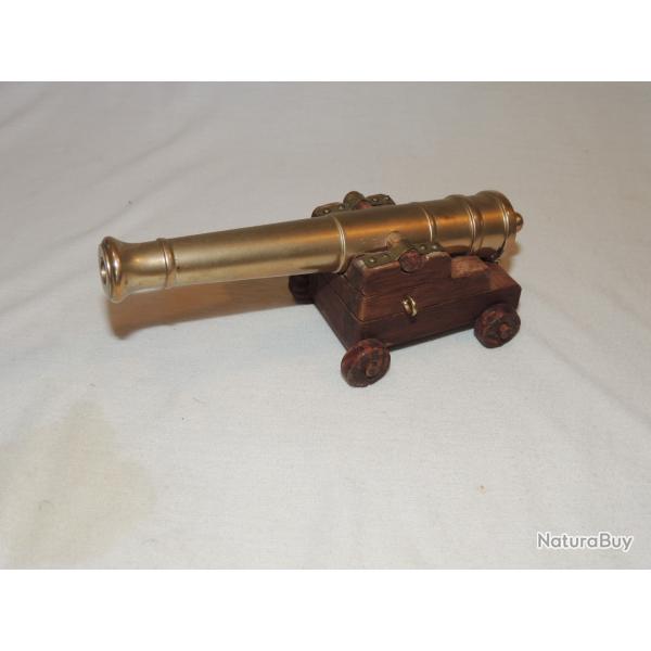 TRES BEAU MODELE CANON ARTILLERIE de MARINE 18� SIECLE  / en BRONZE  # 6