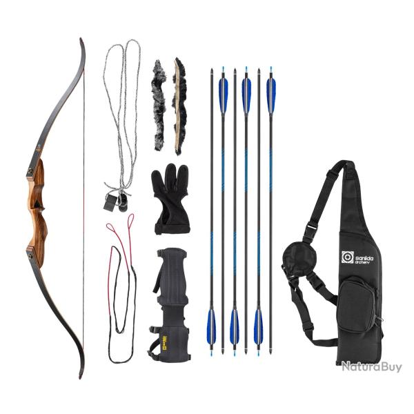 PACK ARC RECURVE TAKE DOWN SANLIDA EAGLE X9 30 LBS