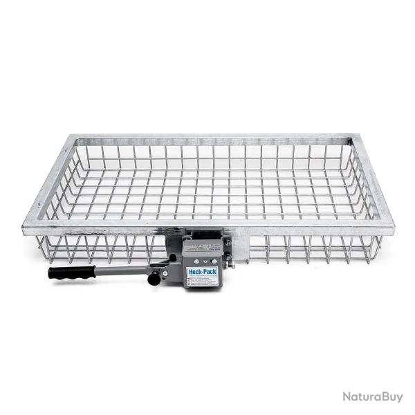Panier Porte-Gibier Heck-Pack Galvanis� avec Attache Rapide 90x50x12,5cm