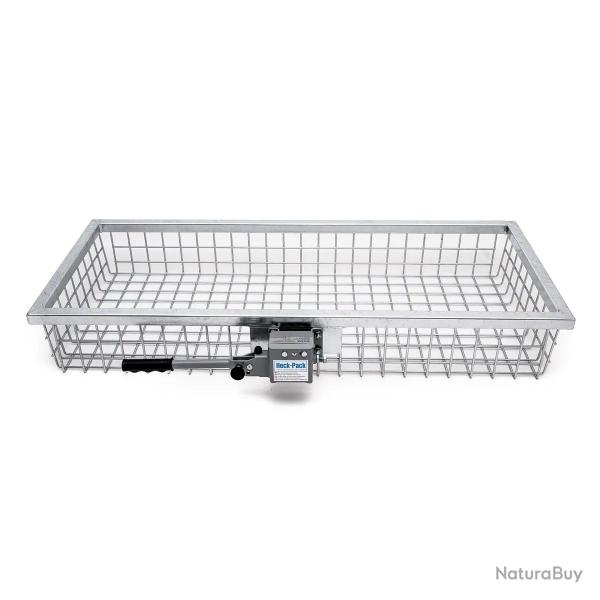 Panier porte-gibier Heck-Pack galvanis� avec attache rapide 120x50x17,5cm - Homologu� ECE