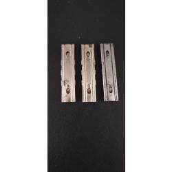 Lot de 3 lames chargeurs mauser 98K - 8x57is WW2 - sans marquage