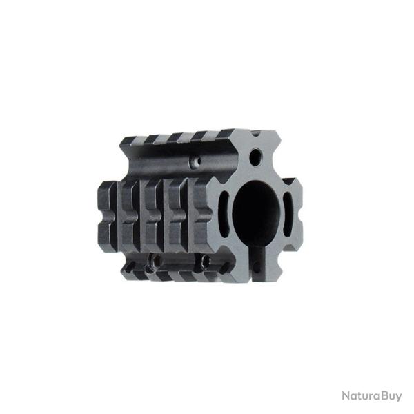 UTG Leapers - AR15 Quad Rail Gas Block Picatinny