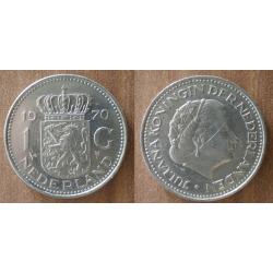 Pays Bas 1 Gulden 1970 Netherlands Cents Guldens Nederland Hollande Piece