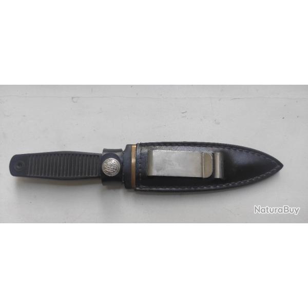 Couteau botte Smith & Wesson s�rie 6051 acier 440 de 1981