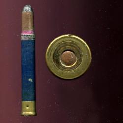 13 mm De Reffye Mitrailleuse Guerre 1870 - &eacute;tui en carton recouvert de papier - PORT COMPRIS