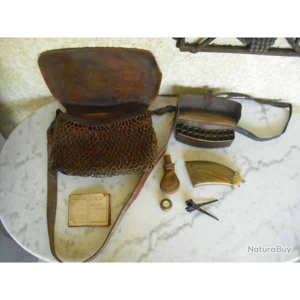 lot d'objets de vitrine v�nerie